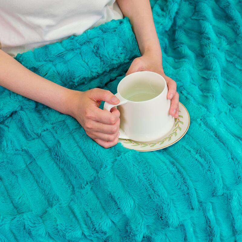 Saga Double Sided FauxFur Throw