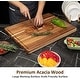 preview thumbnail 2 of 7, Extra Large Wood Cutting Boards for Kitchen