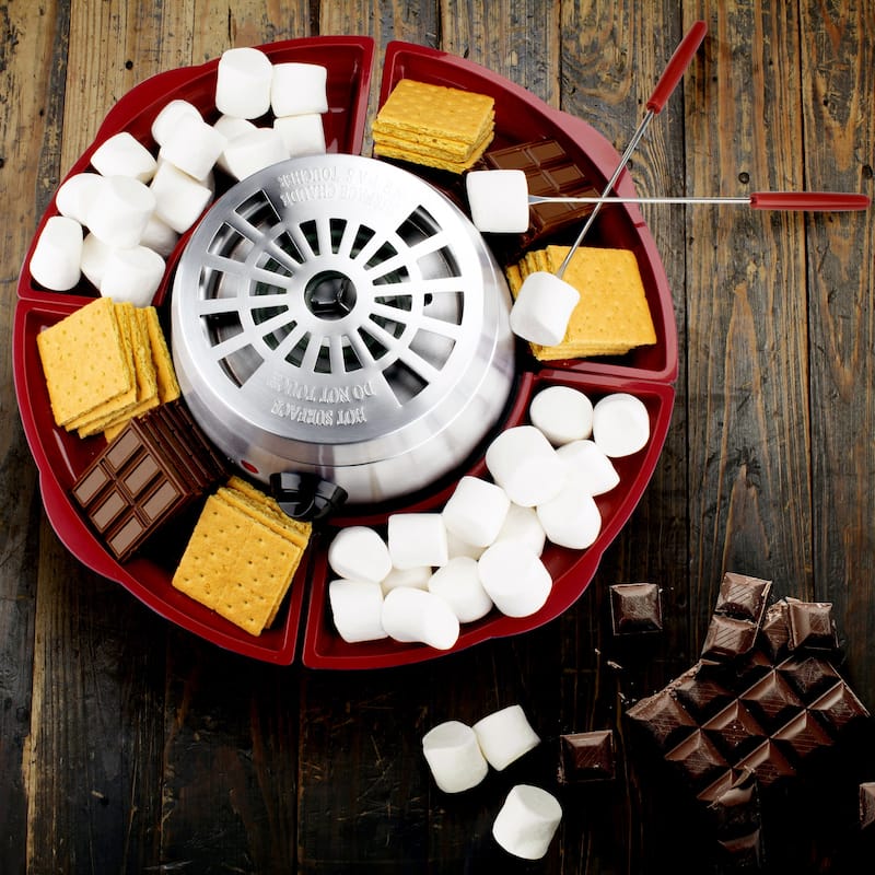 Stainless Steel Tabletop 8 Piece S'mores Maker Set