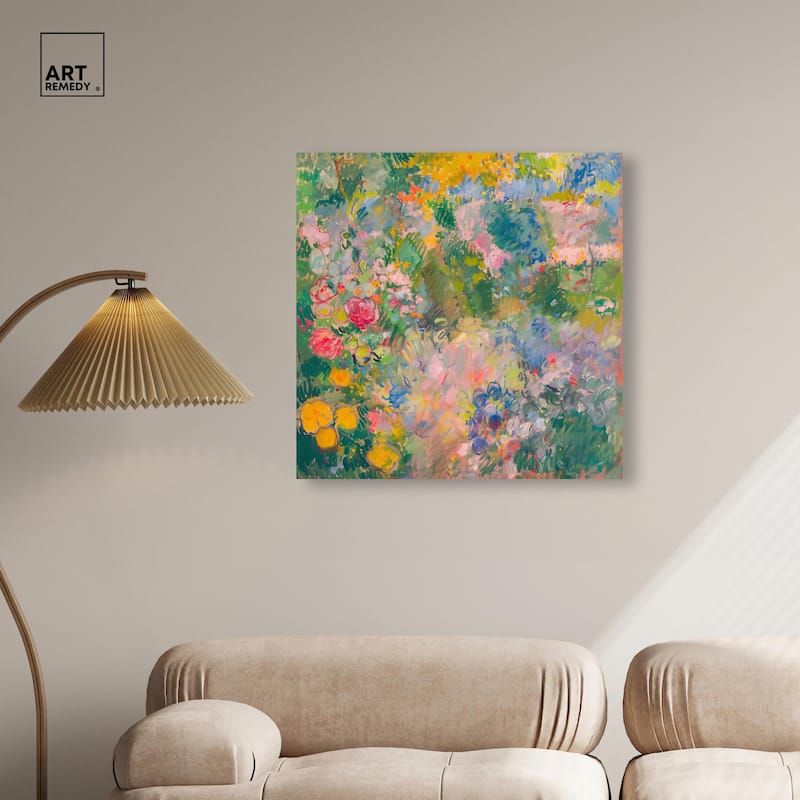 Hues of Happiness I Canvas by Art Remedy, Gallery Wrapped