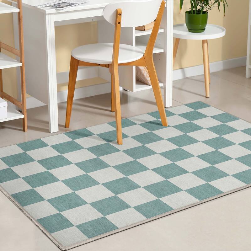 Well Woven Apollo Square Modern Geometric Flat-Weave Area Rug