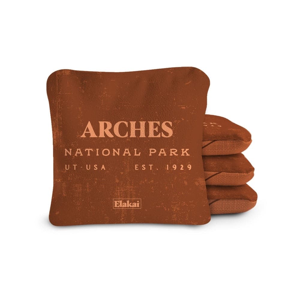 Arches National Park Dual Sided Pro Cornhole Bags (Set of 4)