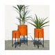 preview thumbnail 4 of 20, Glitzhome Modern Metal 3-piece Plant Stand Set
