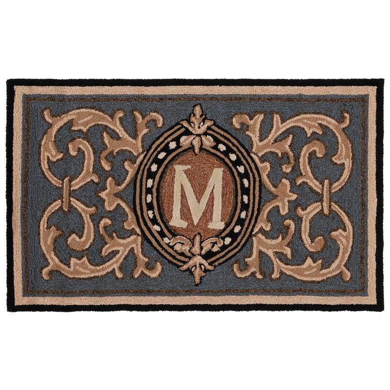 SAFAVIEH Handmade Monogram Griseldis Casual Rug