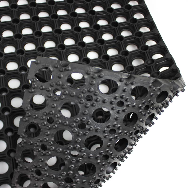 Doortex® Octomat Black All-Weather Heavy Duty Outdoor Door Mat