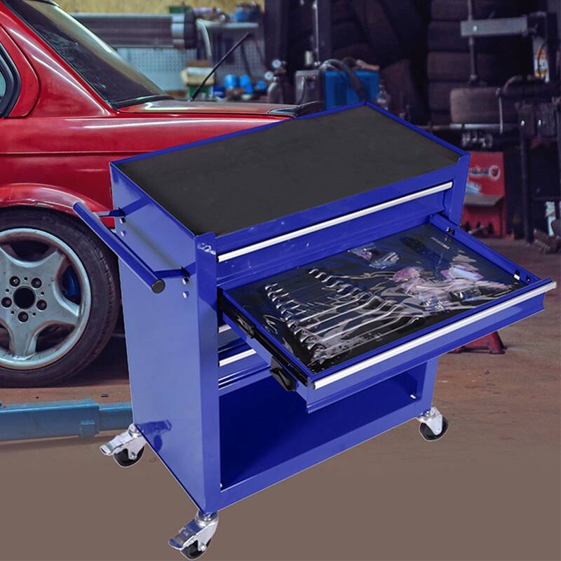4-Drawer Tool Chest Rolling Tool Cart On Wheels For Mechanics Metal Tool Box Storage Cabinets