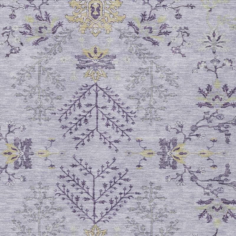 HomeRoots Floral Transitional Rectangle Outdoor Rug