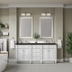 preview thumbnail 24 of 44, James Martin Vanities Bristol 72" Double Vanity, Bright White