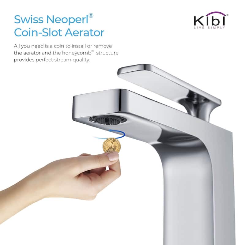 Lead Free Solid Brass Single Handle Bathroom Vanity Sink Faucet with Water Hose
