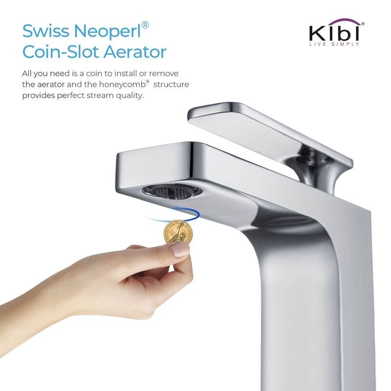 Lead Free Solid Brass Single Handle Bathroom Vanity Sink Faucet with Water Hose