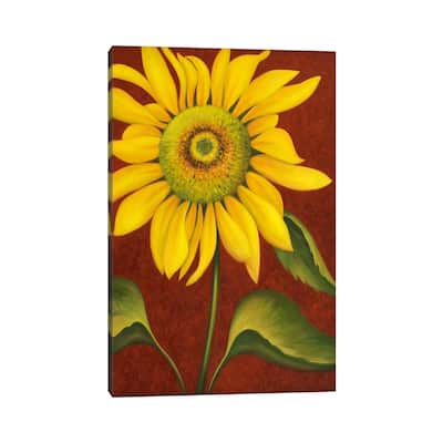 iCanvas "Sunflower" by John Zaccheo Canvas Print