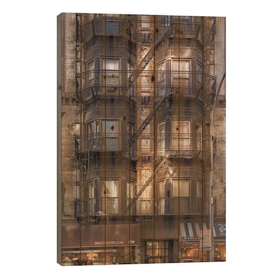 Nolita (North Of Little Italy), Manhattan, New York City Print On Wood by Jérôme Labouyrie - Multi-Color