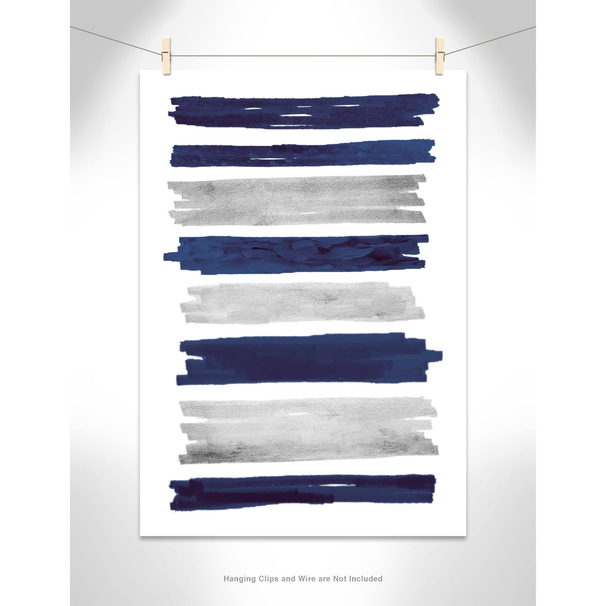 Indigo Paint Streaks Blue Bed Bath & Beyond 29818478