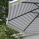 preview thumbnail 41 of 39, Outsunny 9ft Patio Umbrella with Push Button Tilt and Crank, Ruffled Outdoor Market Table Umbrella with Tassles and 8 Ribs