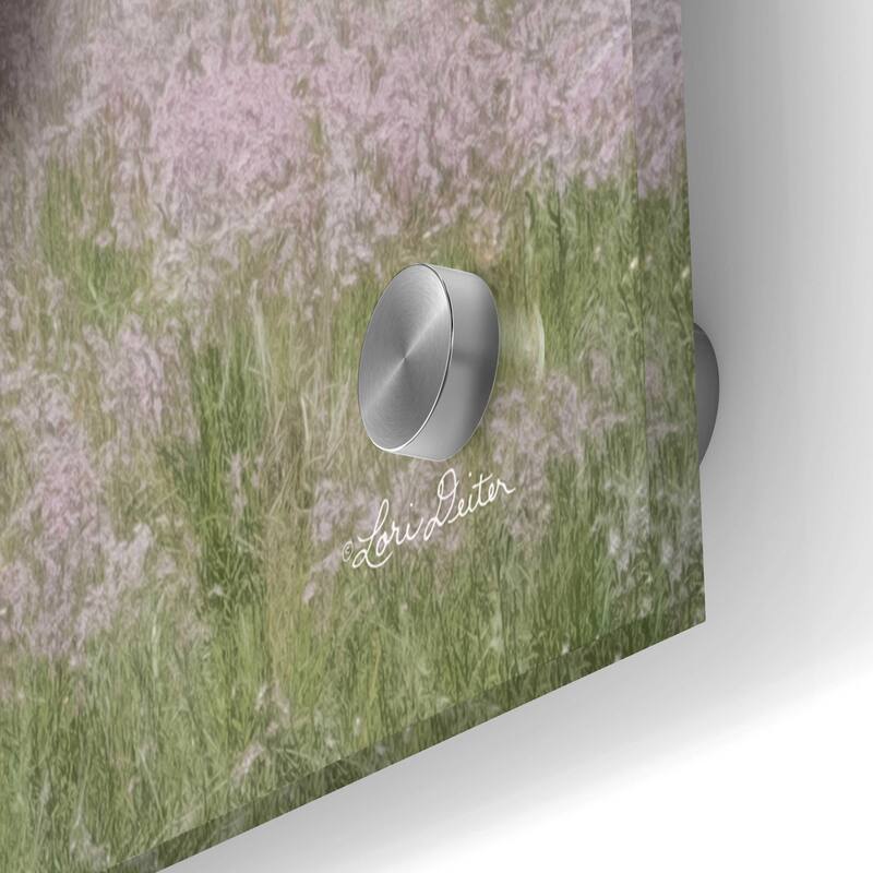 Epic Art 'Pink Flower Truck' by Lori Deiter Acrylic Glass Wall Art