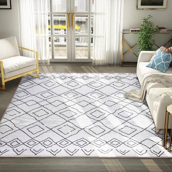 Boho Moroccan Geometric Area Rug Kitchen Mat Rugs