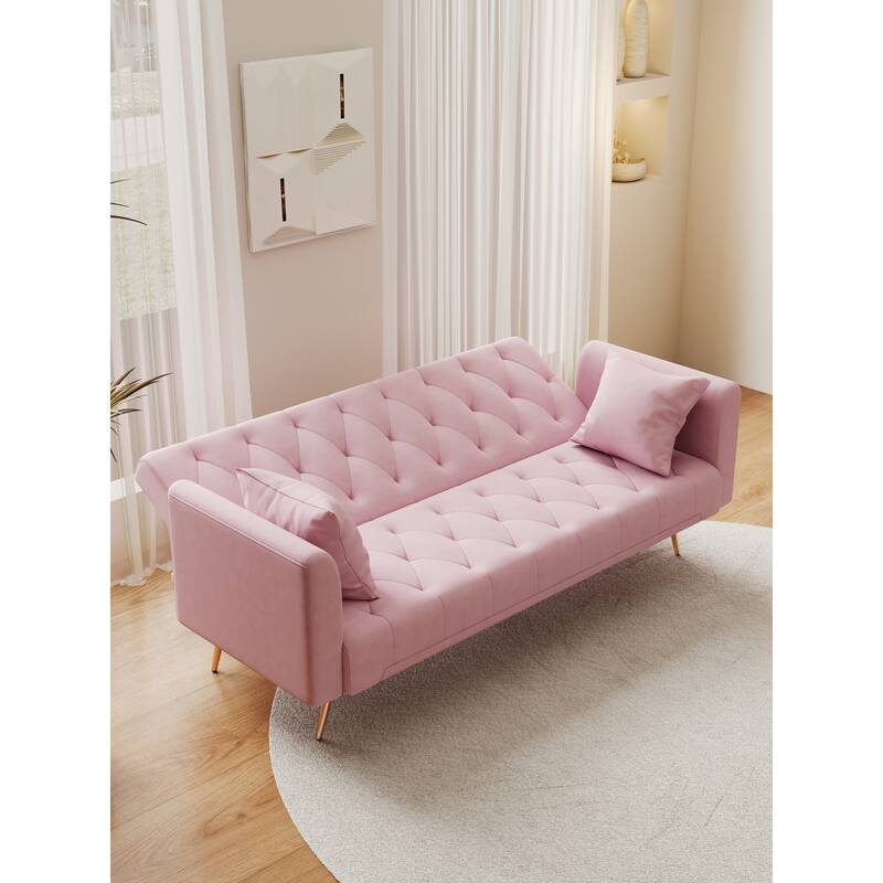 Multifunctional Velvet Sofa Bed: Smart Living Solution