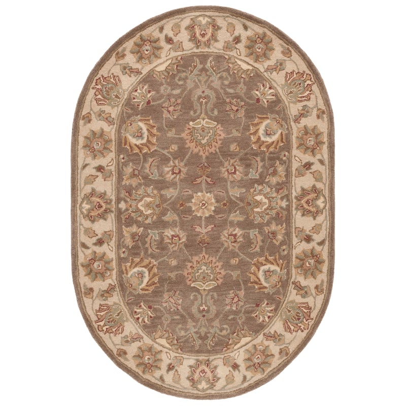 SAFAVIEH Handmade Heritage Kimono Traditional Oriental Wool Rug
