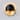 Modern Minimalist 1-Light Black and Gold Wall Sconces - 9.1 in.W x 23.6 in.H