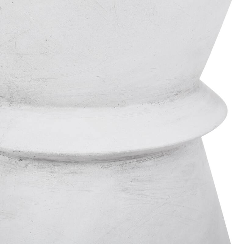 Outdoor LightWeight Concrete Side Table - 17.64