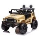preview thumbnail 5 of 18, 12V Toyota FJ Cruiser Ride-On for Kids with Remote Control, LED Lights, and Bluetooth Music