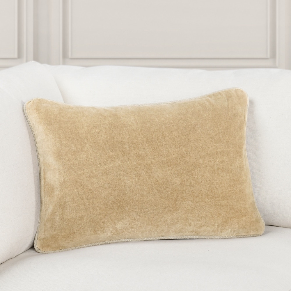 Porch & Den Montclair Velvet Throw Pillow