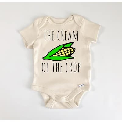 Corn Farm Vegetable - Baby Boy Girl Clothes Infant Bodysuit Funny Cute Newborn