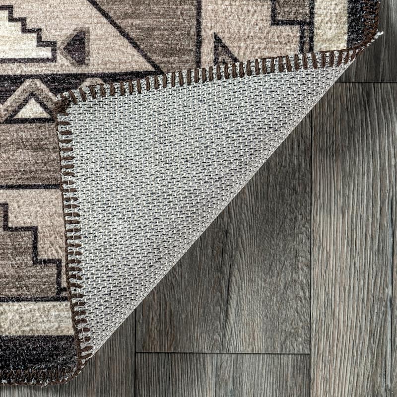 Nuloom Calliope SpinClean Bohemian Machine Washable Area Rug