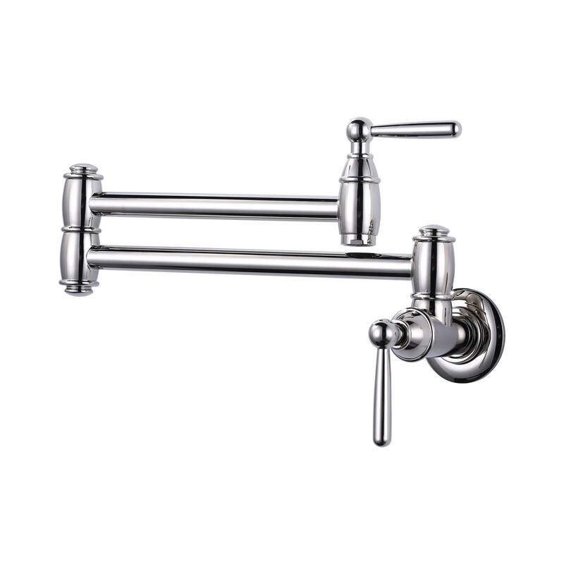 WOWOW Vintage Pot Filler Folding Kitchen Faucet