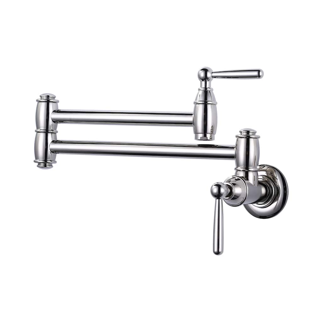 WOWOW Vintage Pot Filler Folding Kitchen Faucet