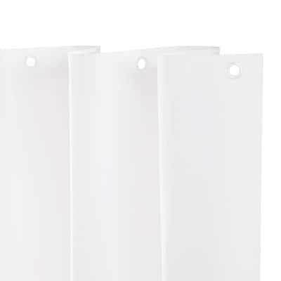 Kenney Lightweight PEVA Shower Curtain Liner, 70" W x 72" H