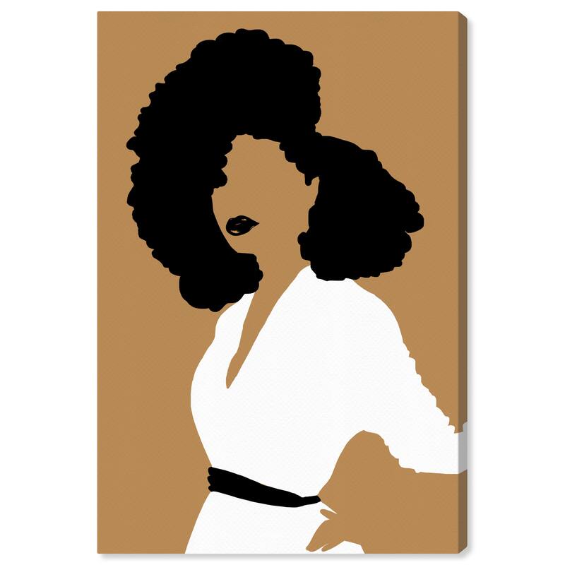 Wynwood Studio Fashion and Glam 26761 Glorious White and Modern & Contemporary Wall Art Canvas Print