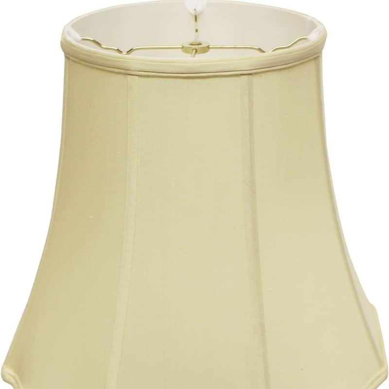 16" Antique White Premium Octagon Monay Shantung Lampshade - 16''x16''x9''