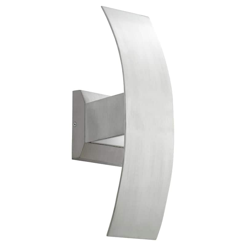 Quorum International Curvo 16" Tall LED Outdoor Wall Sconce