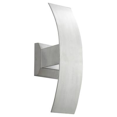 Quorum International Curvo 16" Tall LED Outdoor Wall Sconce
