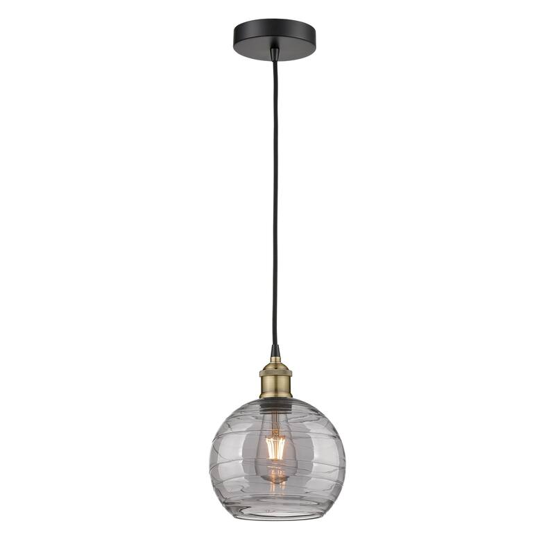 Innovations Lighting 616-1P 10 8 Athens Deco Swirl Pendant Athens Deco