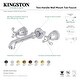 preview thumbnail 2 of 13, French Country 3-Hole Wall Mount Roman Tub Faucet