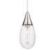 Option Polished Nickel / Striped Clear
