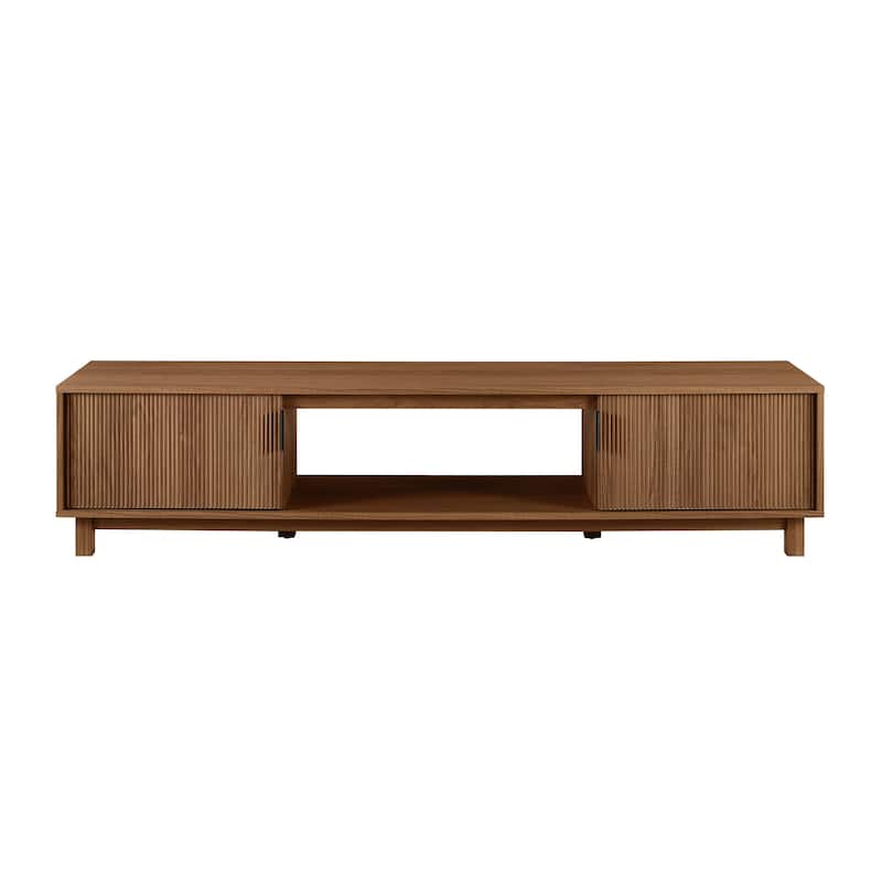 Middlebrook Designs Modern 70-inch Fluted-Door TV Stand