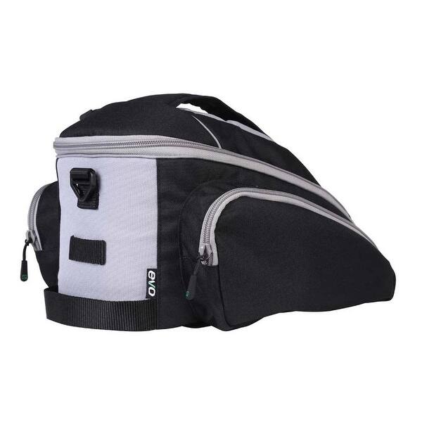 Evo Clutch Hc1 Trunk Bag Rear Bike Rack Mount Extra Insulated Storage Black Overstock 29328757