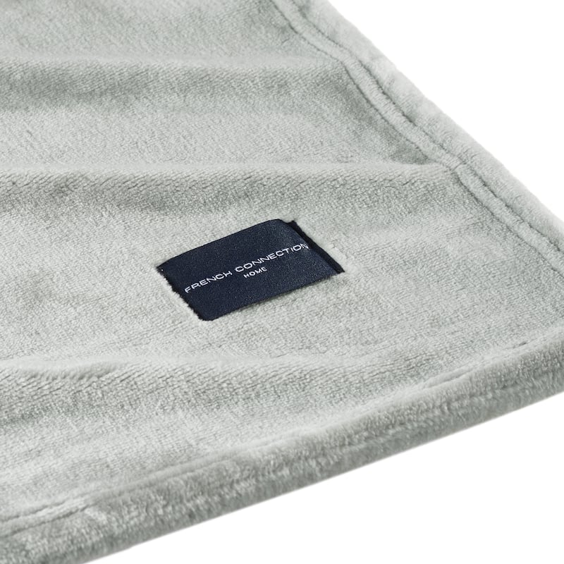 French Connection 50 in. x 70 in. Throw Blanket