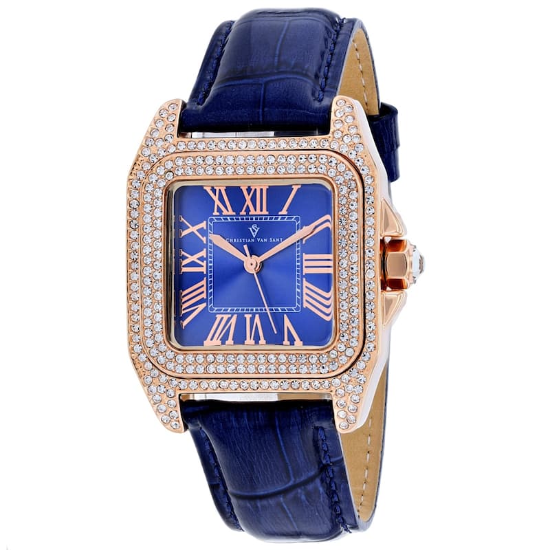 Christian Van Sant Women's Radieuse Blue Dial Watch - CV4427 - 6 (36)