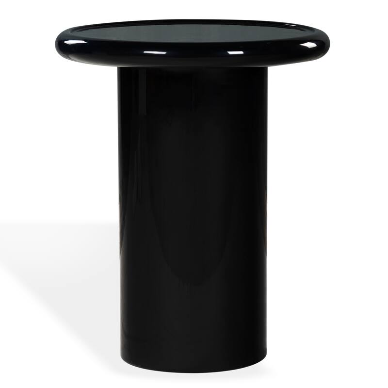 SAFAVIEH Couture Lollita Round Concrete Accent Table - 18"W x 18"D x 22"H