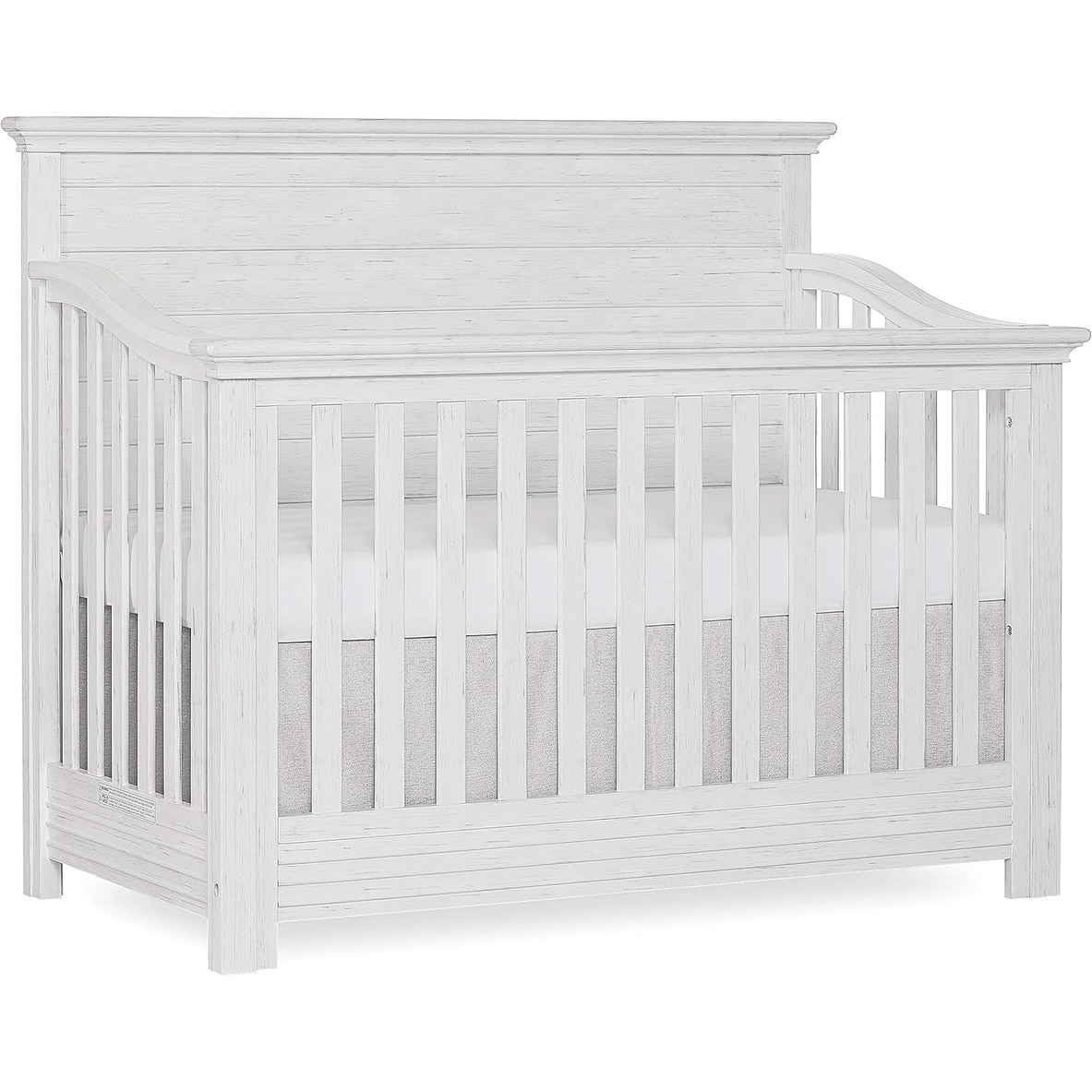 Evolur Waverly In Full Panel Convertible Crib Weathered