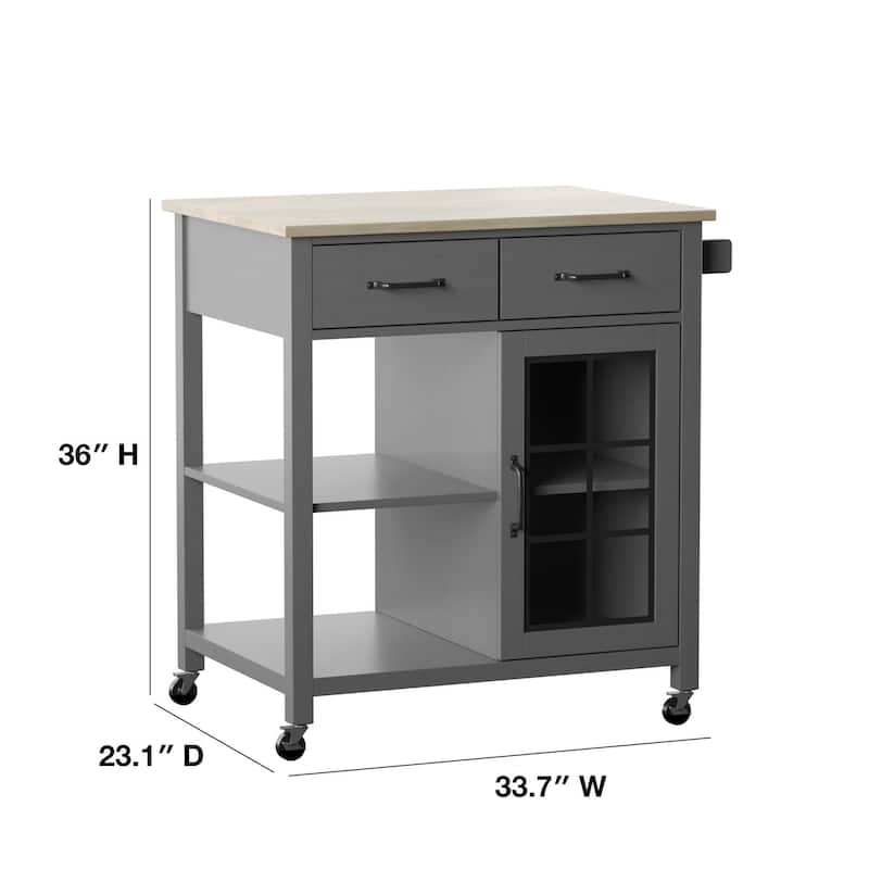 Rolling Kitchen Cart