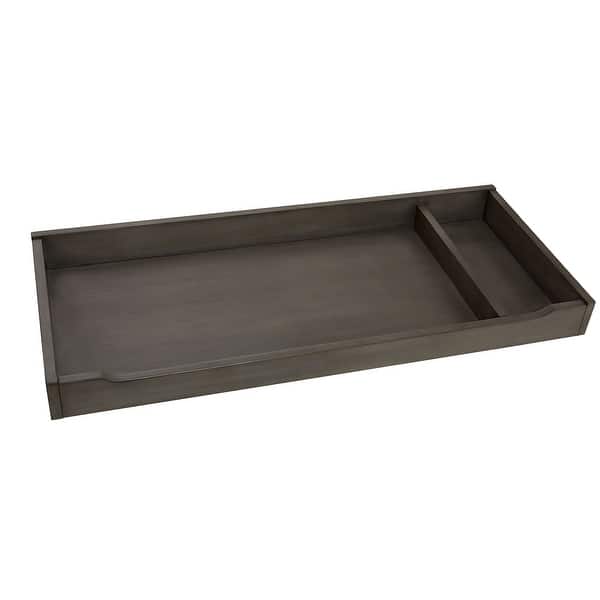 slide 2 of 2, Taylor 42" Wide Farmhouse Changer Topper, Dusk Gray