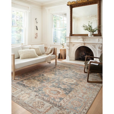 Alexander Home Sara Boho Persian Ultra Plush Area Rug - 5' x 7'-6"