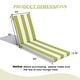 preview thumbnail 20 of 135, Pellebant Outdoor Patio Chaise Lounge Cushion