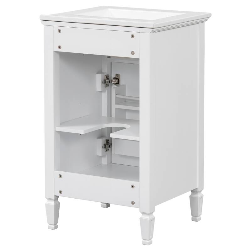 Modern Bathroom Vanity with Functional Storage and Stylish Design