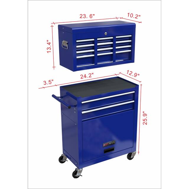 8 Drawer Tool Storage Cabinet
